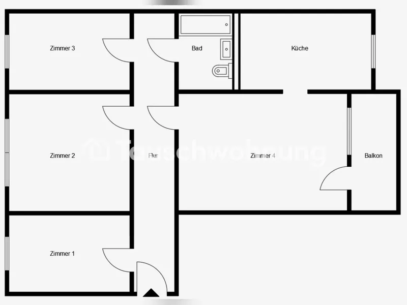 Tauschwohnung: Große Wohnung in Berlin gesucht — photo 1